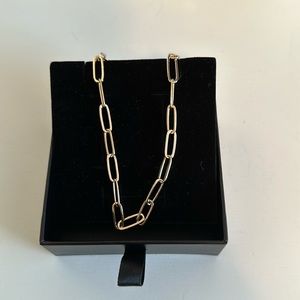 Gold Necklace. Great for stacking!